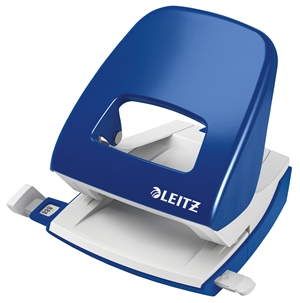 Leitz Hole Punch 5008 2-hole for 30 sheets blue