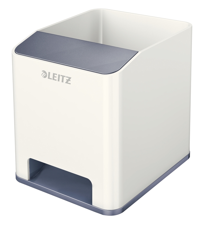 Leitz Pen Holder Sound WOW white/gray