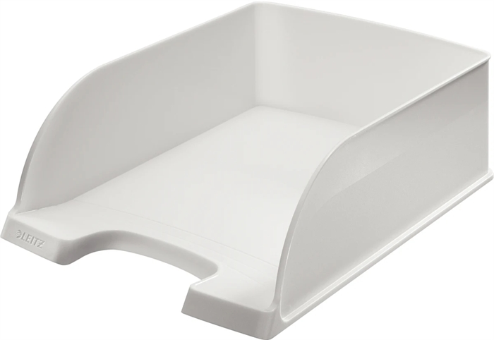 Leitz Letter Tray Plus Jumbo stackable white.