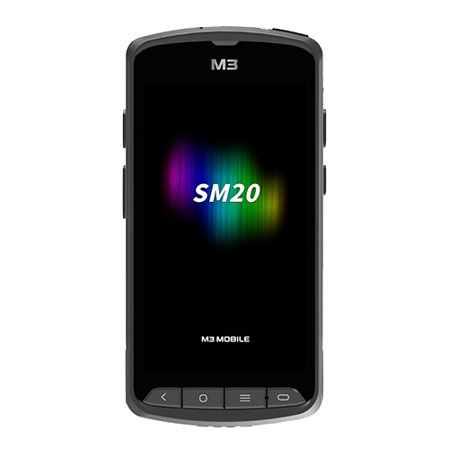 M3 Mobile SM20x, 2D, SE4710, USB, BT (5.1), Wi-Fi, 4G, NFC, GPS, disp., GMS, RB, crni, Android