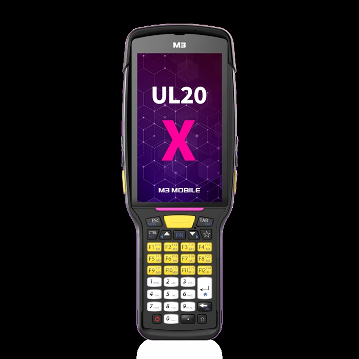 M3 Mobile UL20X, 2D, LR, SE4850, BT, Wi-Fi, 4G, NFC, br., GPS, GMS, Android