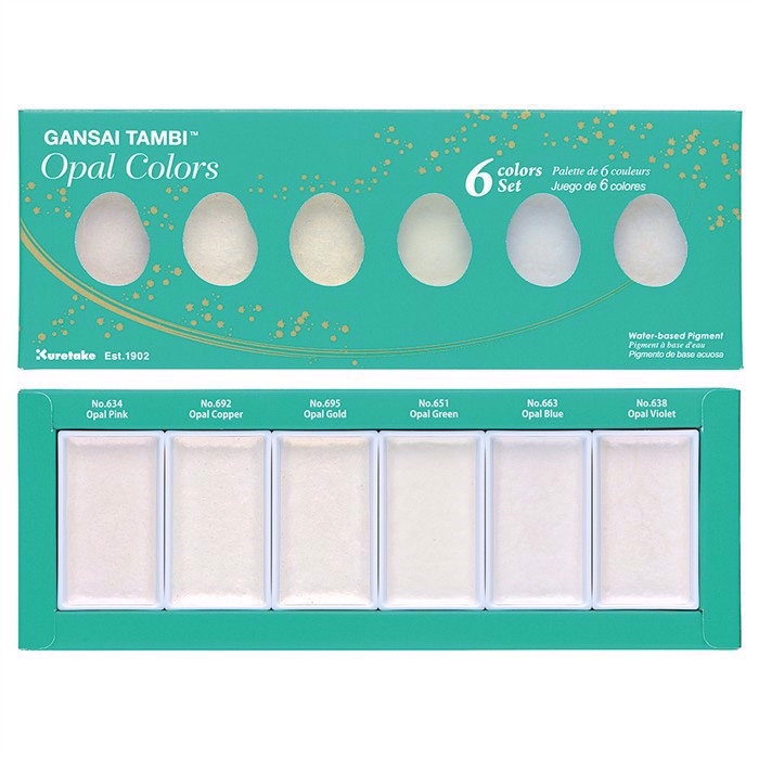 ZIG GANSAI TAMBI Opal Colors Set od 6 boja