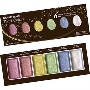 ZIG GANSAI TAMBI PEARL COLORS Set od 6 boja