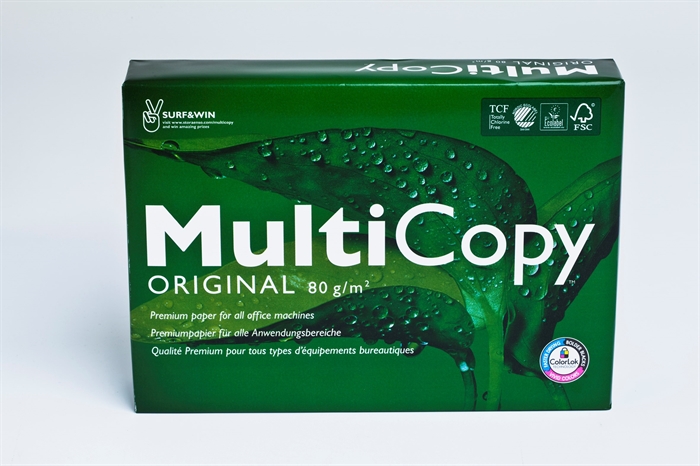 A4 MultiCopy 80 g/m² kopirni papir - paket od 500 listova