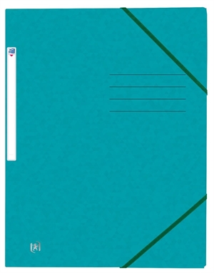 Oxford File+ Binder A4, Aqua