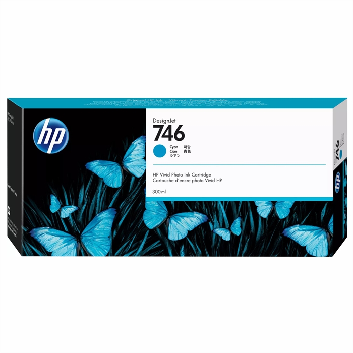 HP 746 300-ml Cyan DesignJet uložak