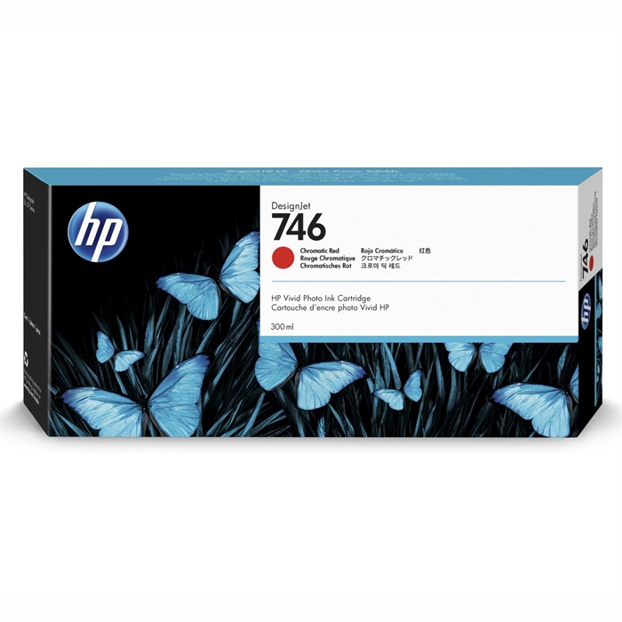 HP 746 300-ml Chromatic Red DesignJet uložak