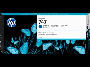 HP 747 300-ml Chromatic Blue DesignJet uložak