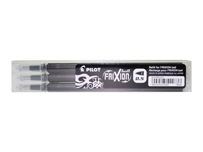 Pilot Frixion Clicker 0.5 refil crni (3)