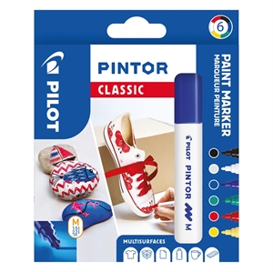 Pilot Marker Pintor Medium Classic 1.4, set od 6 komada