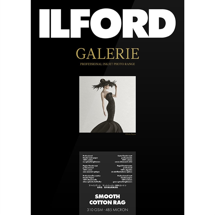 Ilford Smooth Cotton Rag for FineArt Album - 210mm x 245mm - 25 listova