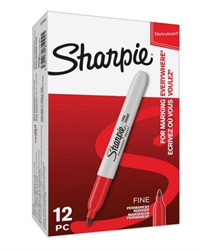 Sharpie Marker Fine 1,0 mm crveni