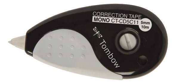 Tombow Correction Traka MONO Grip 5mm x 10m crna