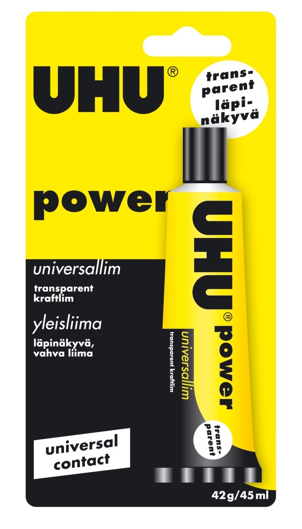 UHU univerzalno ljepilo Power transparent 42g