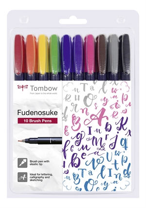 Tombow Marker Fudenosuke tvrdi tip (10)