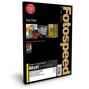 Fotospeed Fine Art Matt Textured - A4, 12 listova