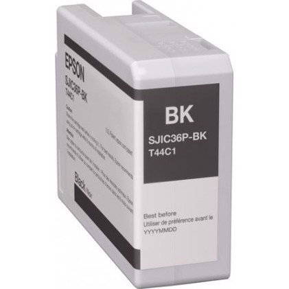 Epson Black blækpatron til Epson C6000 og C6500 - 80 ml