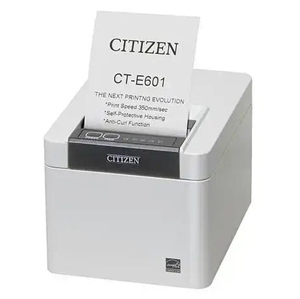 Citizen CT-E601, USB, 8 točaka/mm (203 dpi), rezač, crna