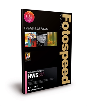 Fotospeed High White Smooth 315 g/m² - A2, 25 listova