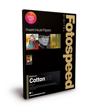 Fotospeed Platinum Cotton 305 g/m² - A2, 25 listova