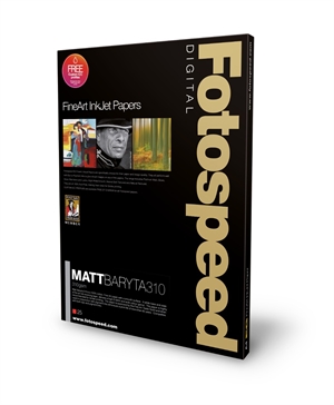 Fotospeed Matt Baryta 310 g/m² - A2, 25 listova