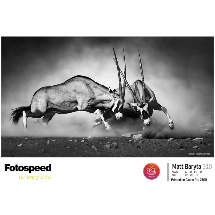 Fotospeed Matt Baryta 310 g/m² - 44" x 15 metaras